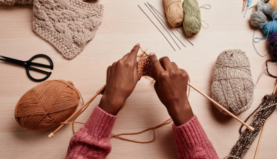 Bring along your knitting or craft for relaxing social interaction with other community members.