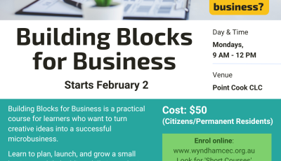 Building Blocks for Business Course