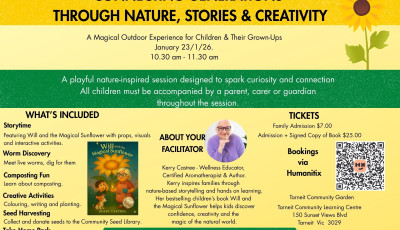 Connecting Generationa Through Nature, Stories & Creativity