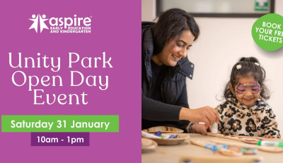 Aspire Unity Park Community Open Day!