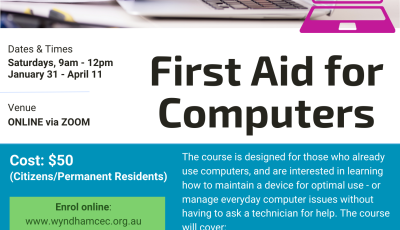First Aid for Computers