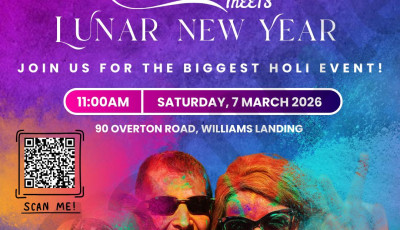 Holi Meets Lunar New Year