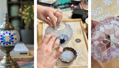 Tapestry of Culture – Turkish Mosaic Lamp Workshop