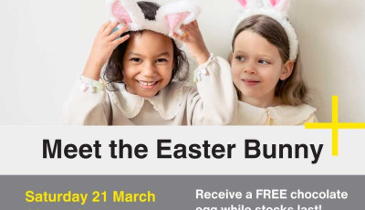 Meet the Easter Bunny at Riverdale Village