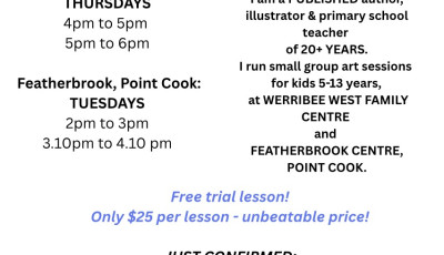 “Splashes & Puddles!” Art classes