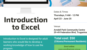 Introduction to Excel Course