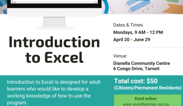 Introduction to Excel Course