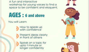 Public Speaking Workshop (Term 1 Holidays)