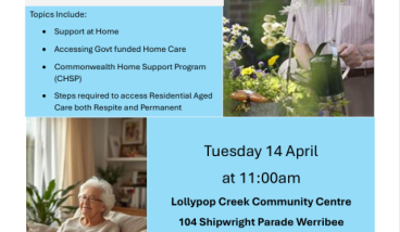 Mercy Health Information Session & Morning Tea