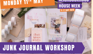 Neighbourhood House Week at Iramoo - FREE Junk Journal Workshop