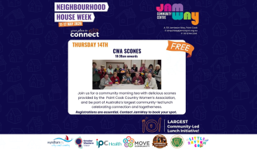 Neighbourhood House Week Morning Tea 