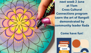 Cross Cultural Connections Mandala workshop