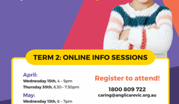 Online Foster Caring Information Sessions with Anglicare Victoria