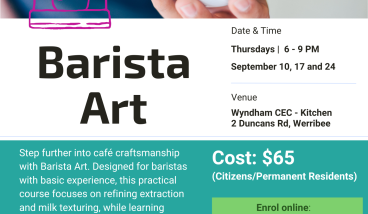 Barista Art Course