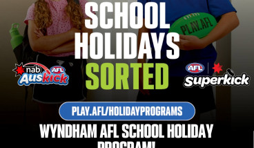 AFL Holiday Program Ready, Set, Kick!! Wyndham Vale