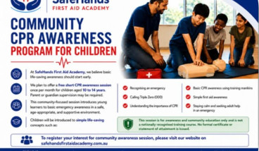 Community CPR Awareness Program for Children