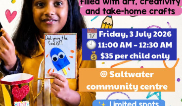 Kids Art & Craft Holiday Workshop