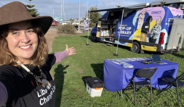 Pop-Up Library Van - Wyndham Harbour