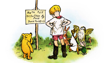 drawing from the book Winnie the Pooh