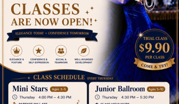 Kids Ballroom Dance Classes (Ages 5-10)