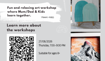 Parent & Kids Textured Art Workshop