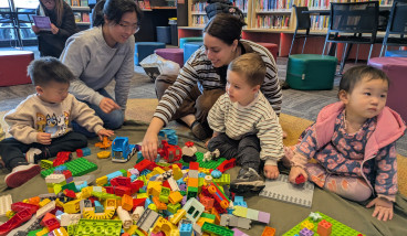 Mums and children at  Chat and Play 