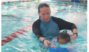 Swimming class trials