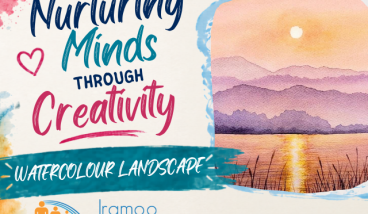 Nurturing Minds Through Creativity - Watercolour Landscape