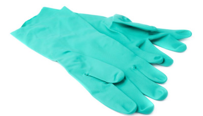 Rubber gloves