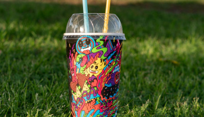 Slurpee cup lid