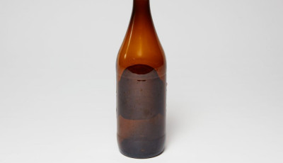Glass bottles, jars (brown, green or clear, with lids)
